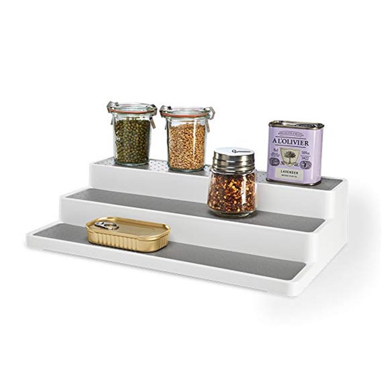 2PCS 3-Tier Cabinet Seasoning Box Rack Storage Container Kitchen Organizer Planter Holder-4