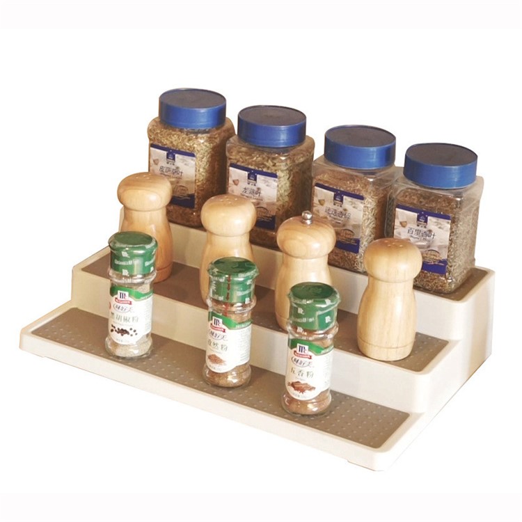 2PCS 3-Tier Cabinet Seasoning Box Rack Storage Container Kitchen Organizer Planter Holder-7
