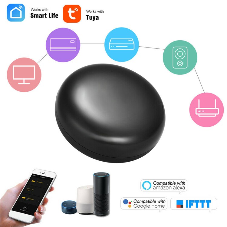 APLICACIÓN WIFI Controlador De Infrarrojos De Control Remoto Por Infrarrojos Para Aire Acondicionado TV-12