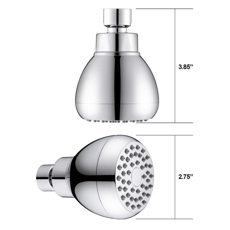 Adjustable Jetting Shower Head Bathroom High Pressure Saving Water Anion Filter SPA Sprayer-2