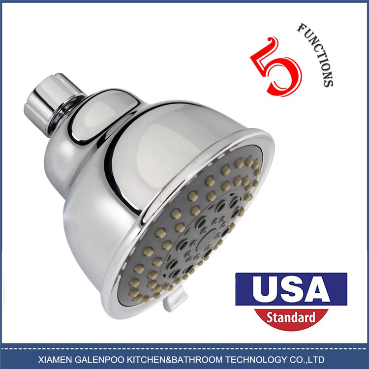 5-way Spraying Shower Head Bathroom High Pressure Saving Water SPA Sprayer-3
