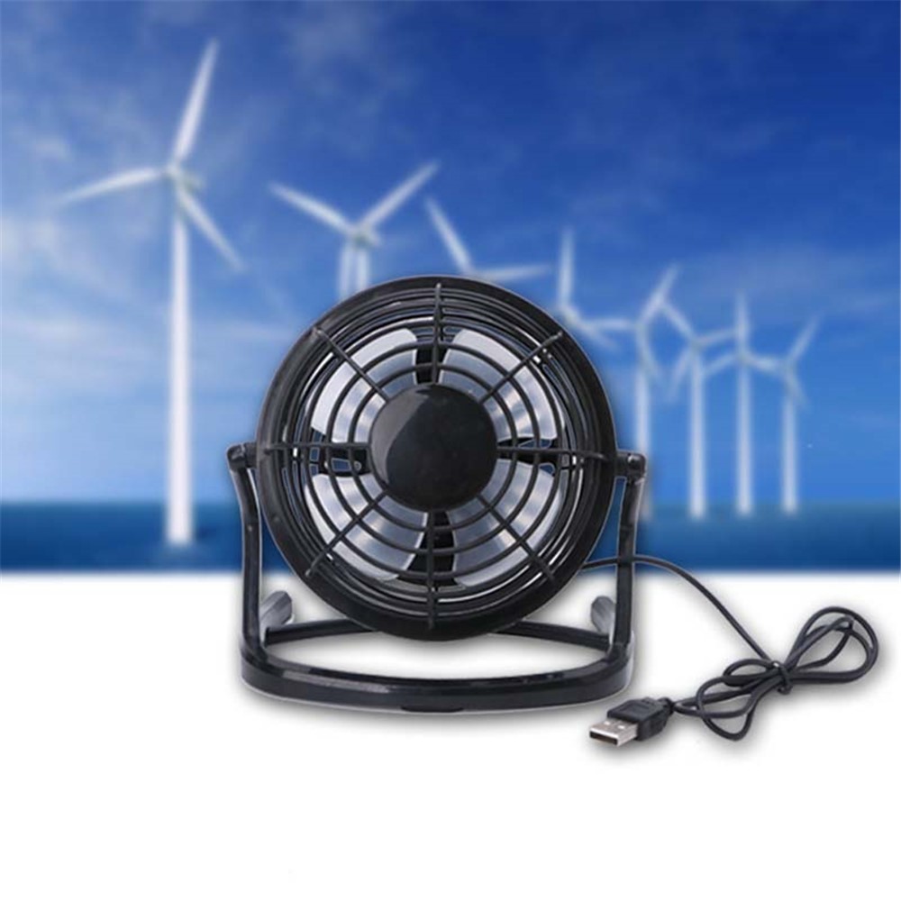 4 inch Mini USB Desk Fan Quiet Cooler Portable Table Fan-1