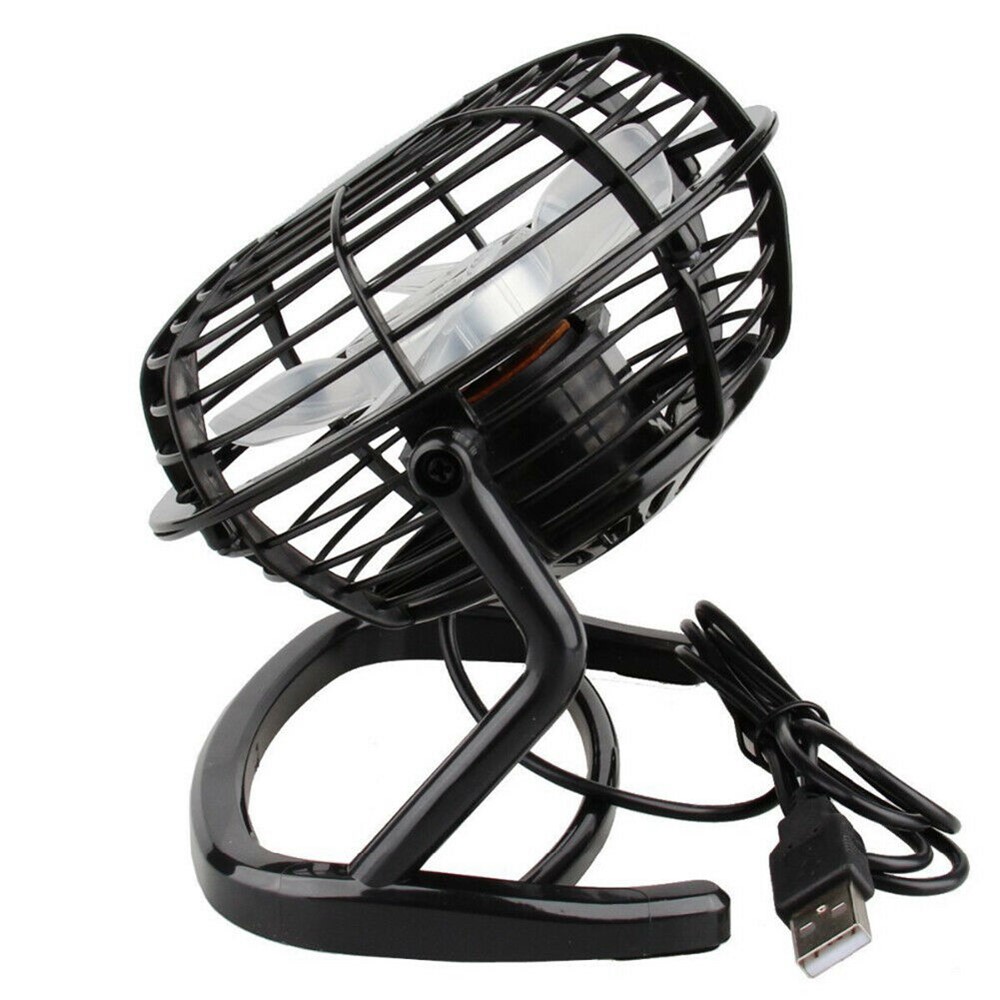 4 inch Mini USB Desk Fan Quiet Cooler Portable Table Fan-7