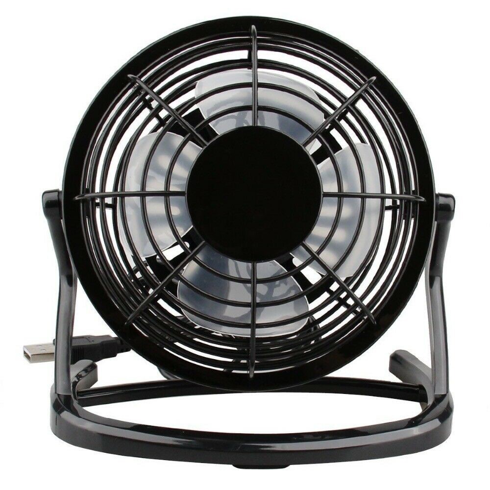 4 inch Mini USB Desk Fan Quiet Cooler Portable Table Fan-8