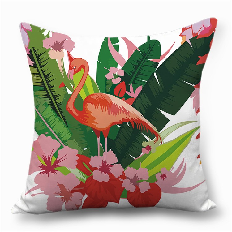 Tropical Plants Throw Pillow Cover Office Decorative Pillow Case - TP0018-28-1