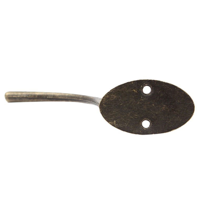 10 Pcs/Pack Alloy Retro Bronze Cabinet Bathroom Wall Hooks-8
