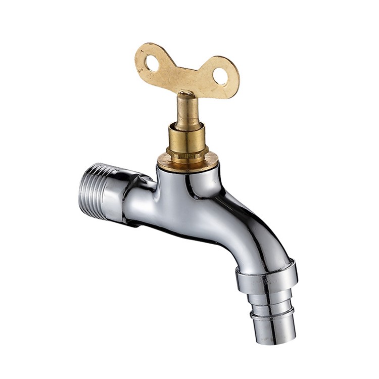 Zinc Alloy Outdoor Anti-theft Locked 4-point Single Cold Quick Opening Faucet-1