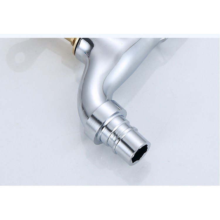 Zinc Alloy Outdoor Anti-theft Locked 4-point Single Cold Quick Opening Faucet-5