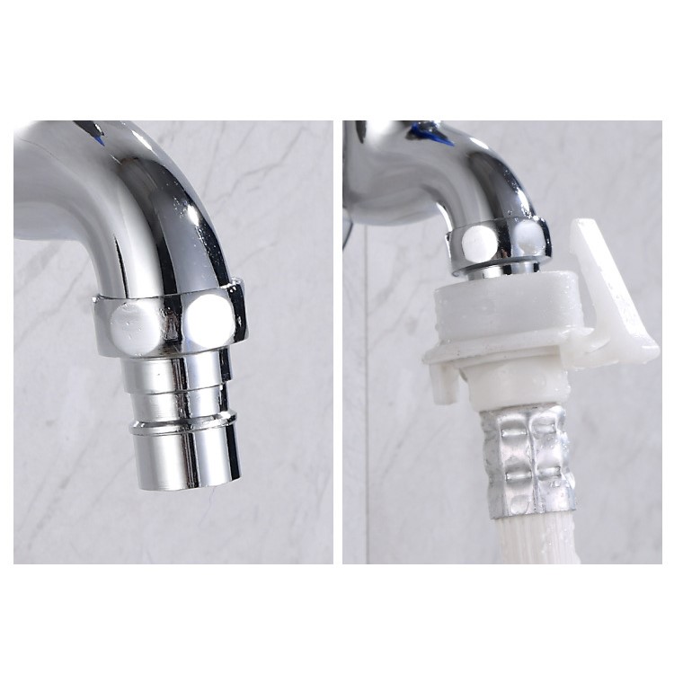 Zinc Alloy Outdoor Anti-theft Locked 4-point Single Cold Quick Opening Faucet-6