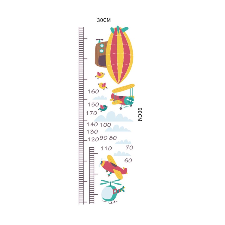 Wall Sticker Kids Height Chart Cartoon Height Ruler Home Decor - 1501-3