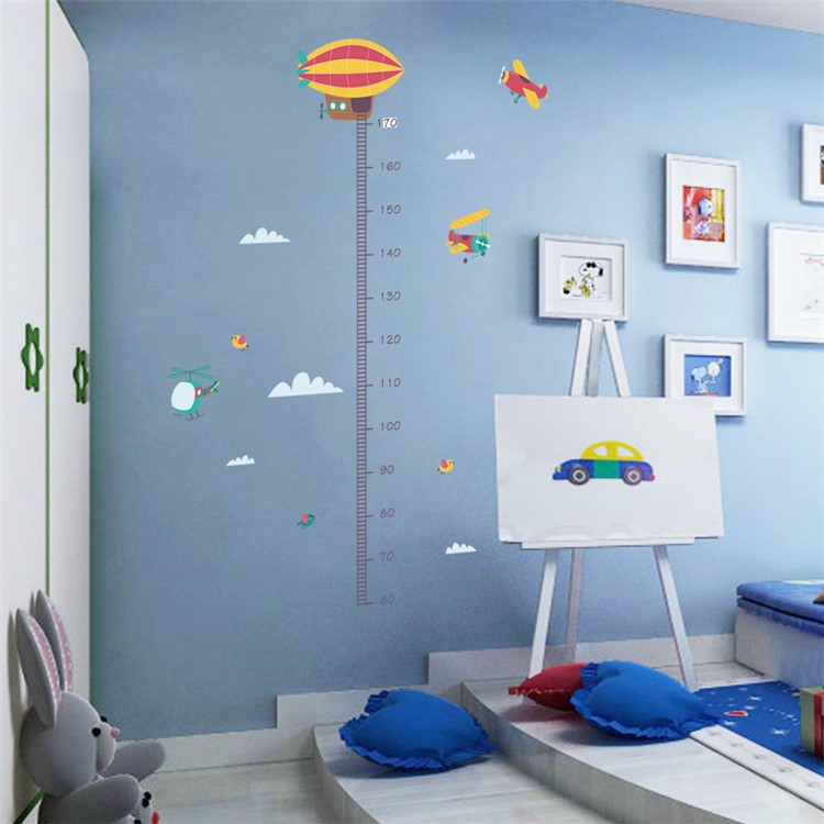 Wall Sticker Kids Height Chart Cartoon Height Ruler Home Decor - 1501-4