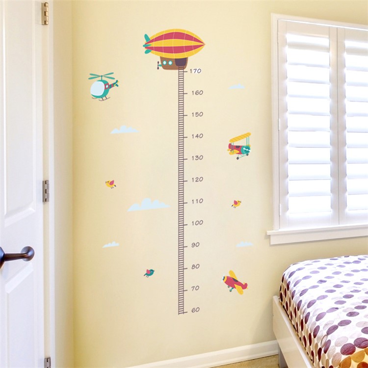 Wall Sticker Kids Height Chart Cartoon Height Ruler Home Decor - 1501-6