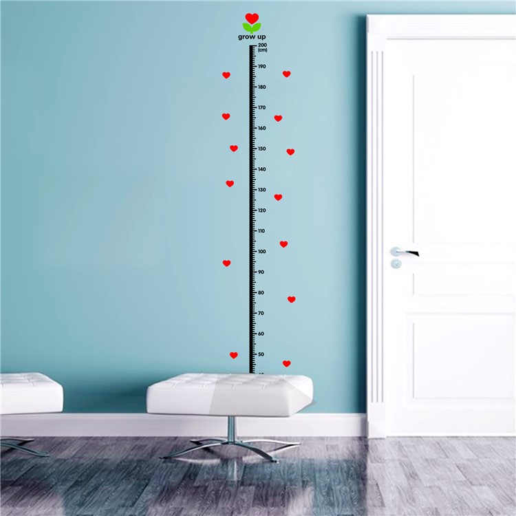 Wall Sticker Kids Height Chart Cartoon Height Ruler Home Decor - 1019-1