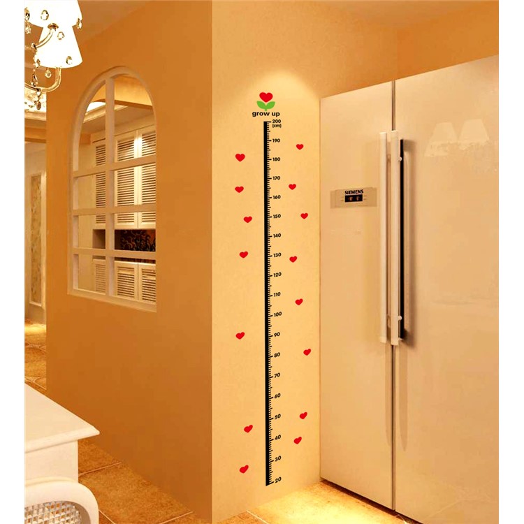 Wall Sticker Kids Height Chart Cartoon Height Ruler Home Decor - 1019-5
