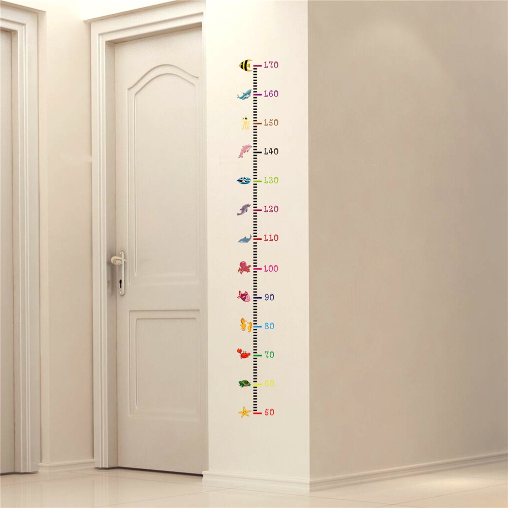 Wall Sticker Kids Height Chart Cartoon Height Ruler Home Decor - 1018-1