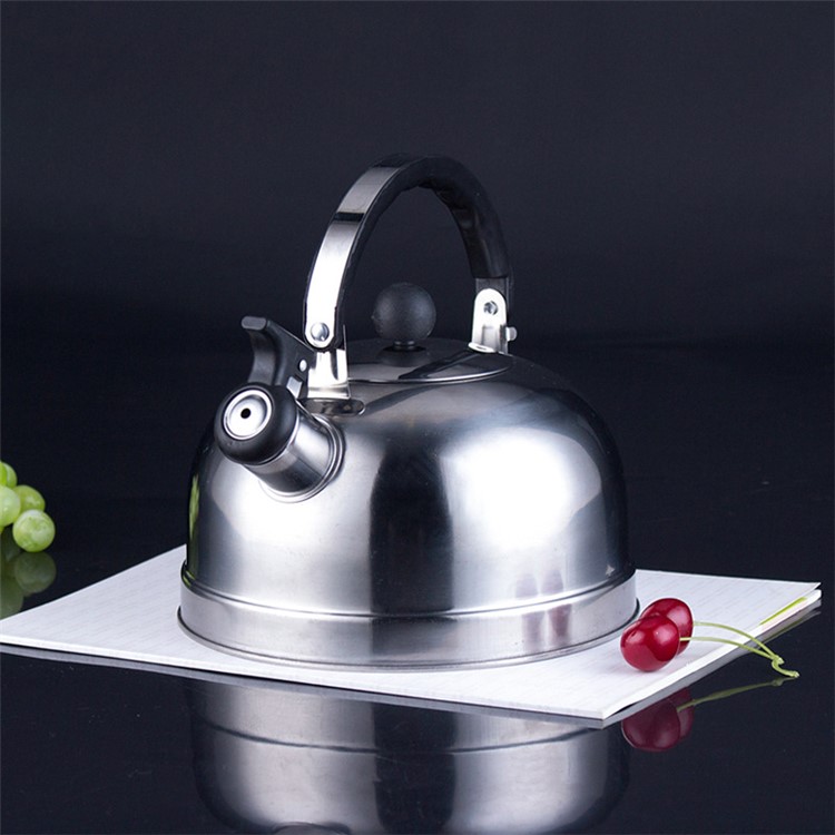 3L Stainless Steel Whistling Kettle Induction Cooker Kettle for Home Camping-7
