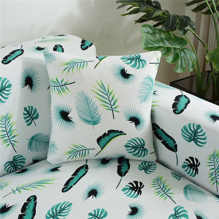Sofa Slipcovers Washable Polypropylene Fiber Couch Cover - Size: 145 x 185cm / Banana Leaves-8