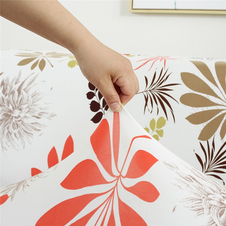 Sofa Slipcovers Washable Polypropylene Fiber Couch Cover - Size: 145 x 185cm / Maple Leaves-8