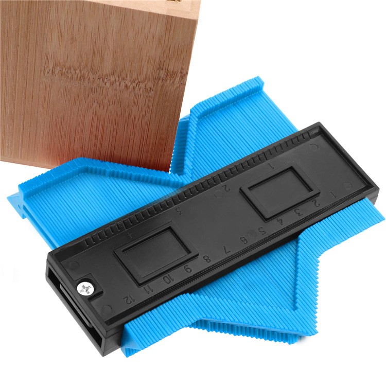 Universal Energy Irregular Radio Scale Profile Gauge Measuring Tool - Blue/6-inch-3