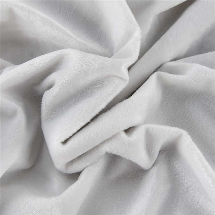 130x160cm Thickening Flannel Lamb Composite Home Office Double-Layer Blanket - Style C-7