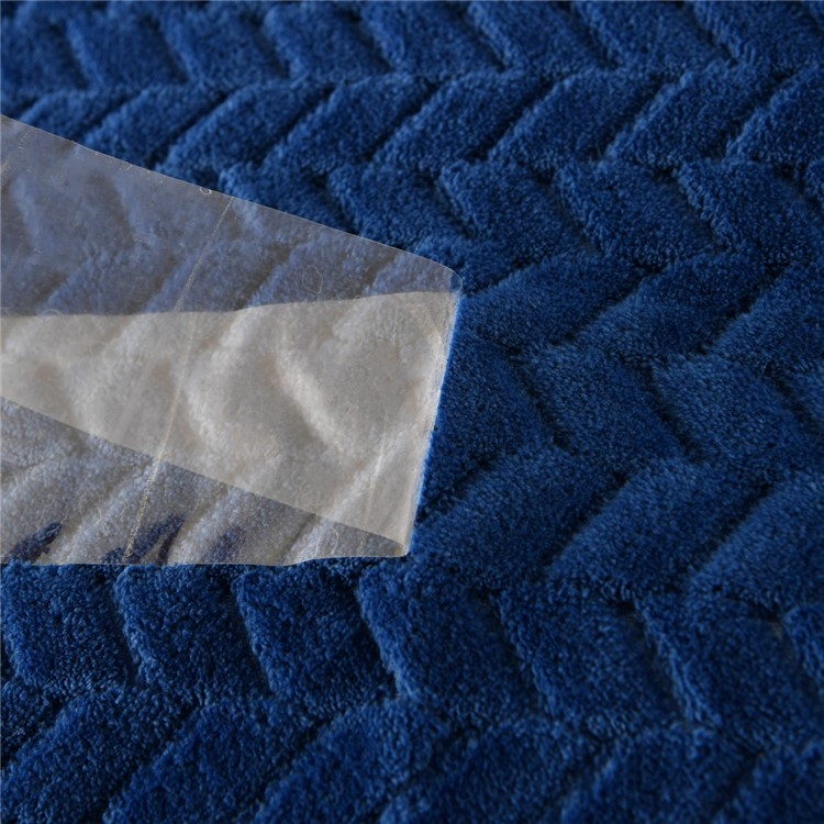 130x160cm Thickening Flannel Lamb Composite Home Office Double-Layer Blanket - Style L-5
