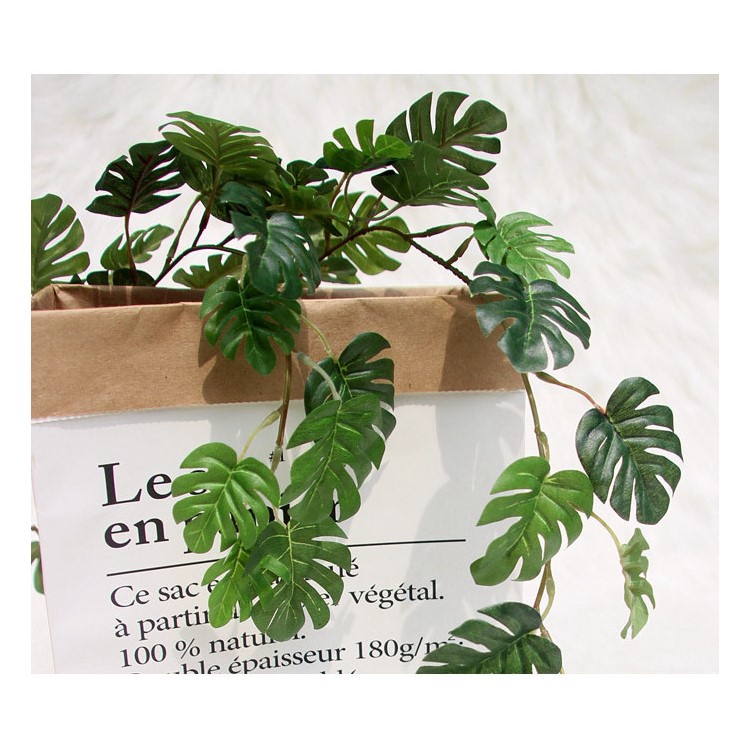 80cm Artificial Green Ivy Vine Leaf Garland Plant-2