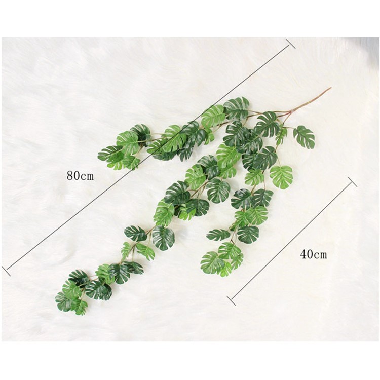 80cm Artificial Green Ivy Vine Leaf Garland Plant-4