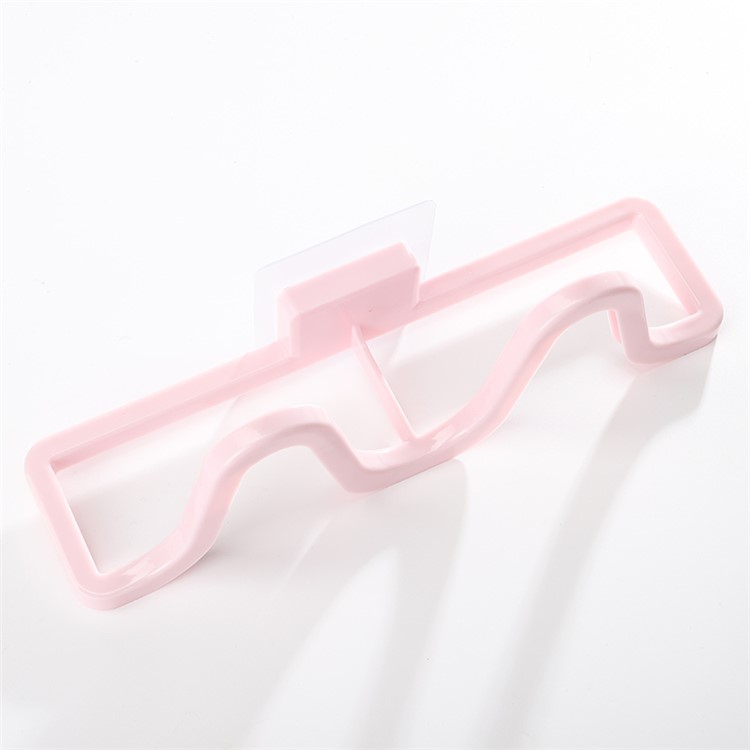 Wall-Mounted Bathroom Slipper Rack Slipper Shelf Storage Organizer - Pink
