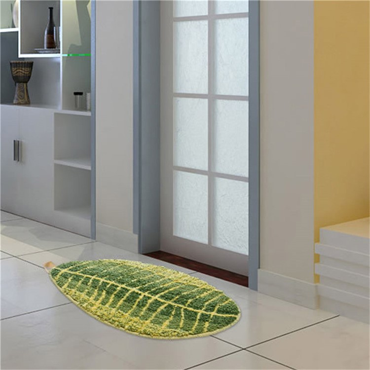 40 * 60cm Lascia Porta Tappetino Da Tè Tappeto Bagno Assorbimento D'acqua Tappetino Antiscivolo-5