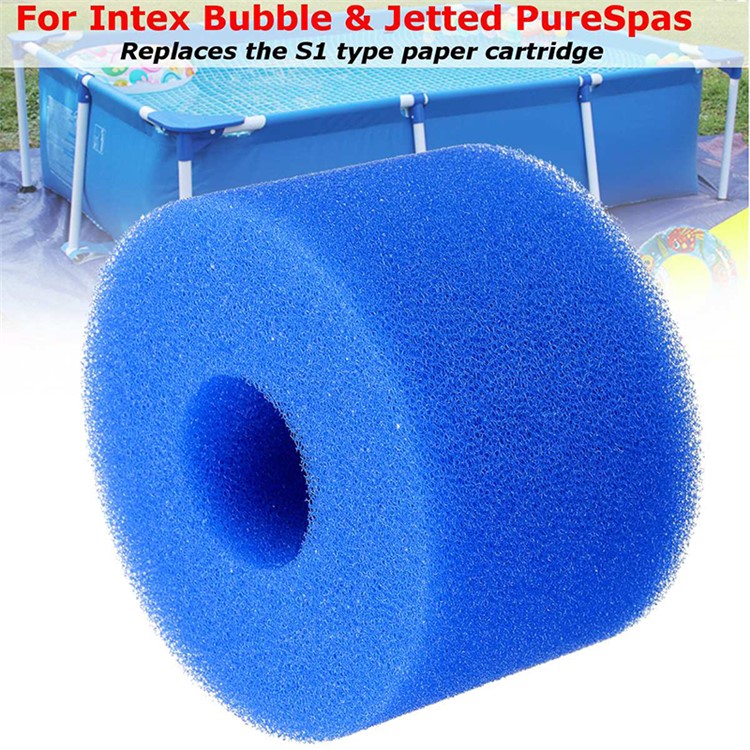 Reusable Swimming Pool Filter Sponge Cartridge Foam, Size: 108 x 40 x 73mm-3