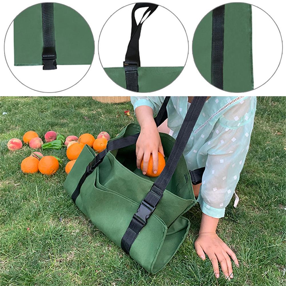 Multi-purpose Harvest Garden Apron Fruit Picking Bag, Size: 50 x 80cm-2