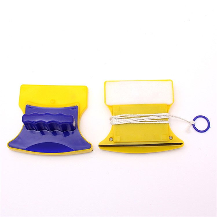Magnetic Window Double Side Glass Wiper Cleaner Cleaning Brush Pad Scraper-10