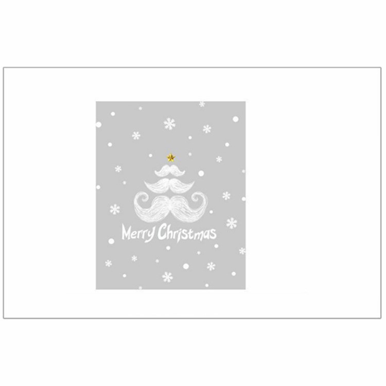 Christmas Series Window Decal Sticker DIY Window Decoration Ornament - Style D-6