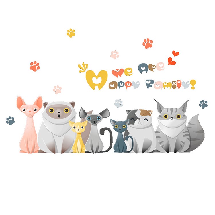 Cartoon Pattern Removable Wall Decal DIY Wall Sticker-3