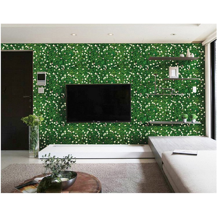 Green Grassland Pattern Removable Wall Decal DIY Wall Sticker, Size: 85 x 57cm-4