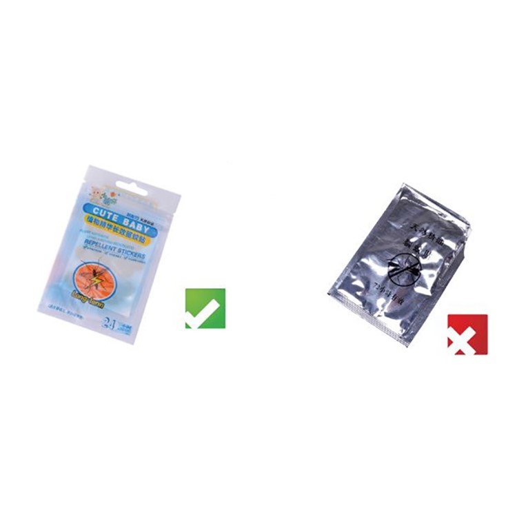 12Pcs/Bag Natural Child Mosquito Repellent Patch Plant Essential Oil Sticker Random Color-2