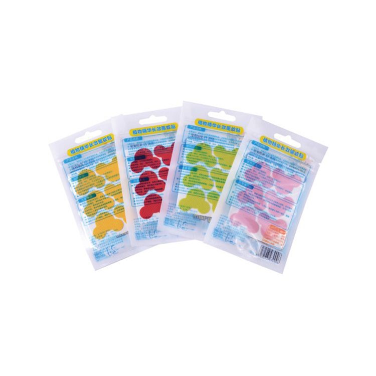 12Pcs/Bag Natural Child Mosquito Repellent Patch Plant Essential Oil Sticker Random Color-5