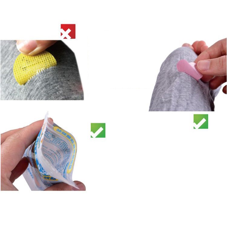 12Pcs/Bag Natural Child Mosquito Repellent Patch Plant Essential Oil Sticker Random Color-6