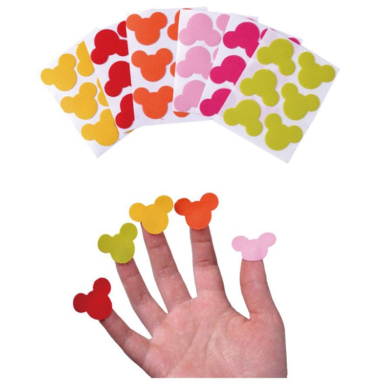 12Pcs/Bag Natural Child Mosquito Repellent Patch Plant Essential Oil Sticker Random Color-7