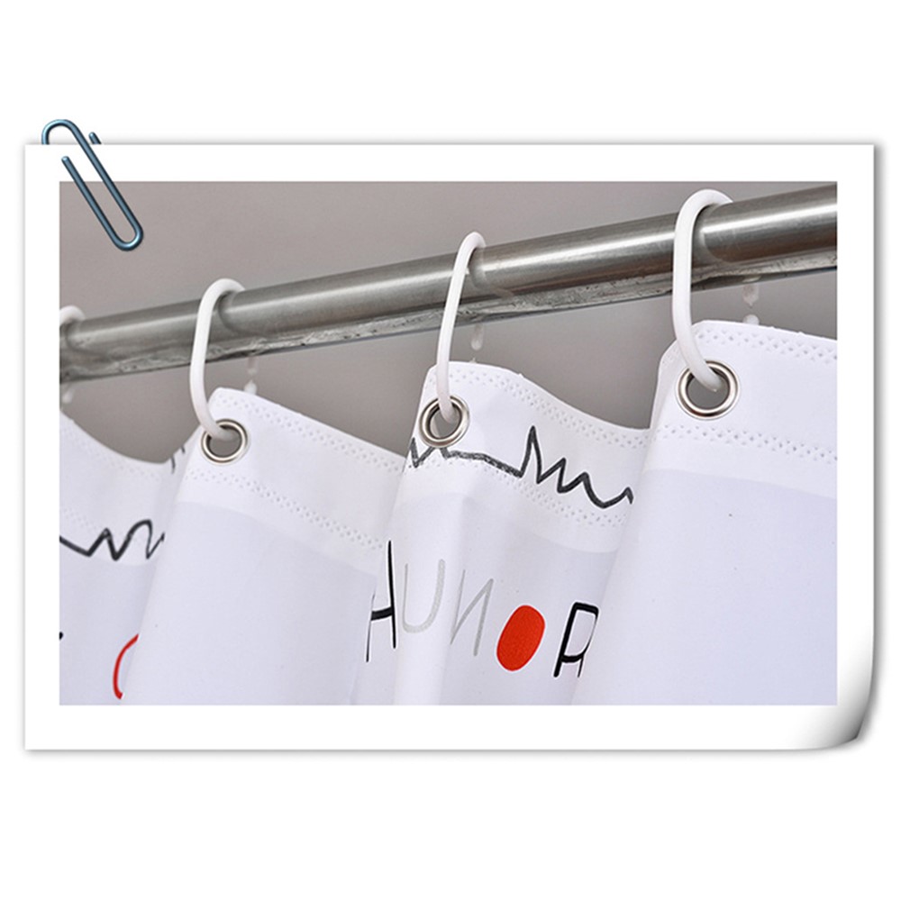 Waterproof Cat Pattern Bathroom Shower Curtain, Size: 180cm x 200cm-5
