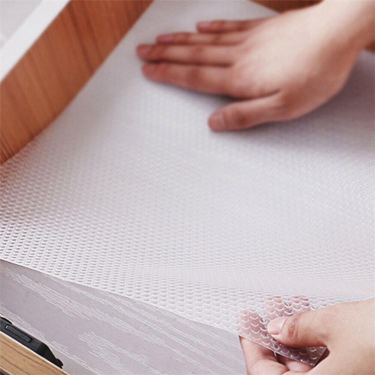 2Pcs/Set Antibacterial Cabinet Pads Anti-oil Anti-frost Fridge Liner Mats, 150*45cm-3