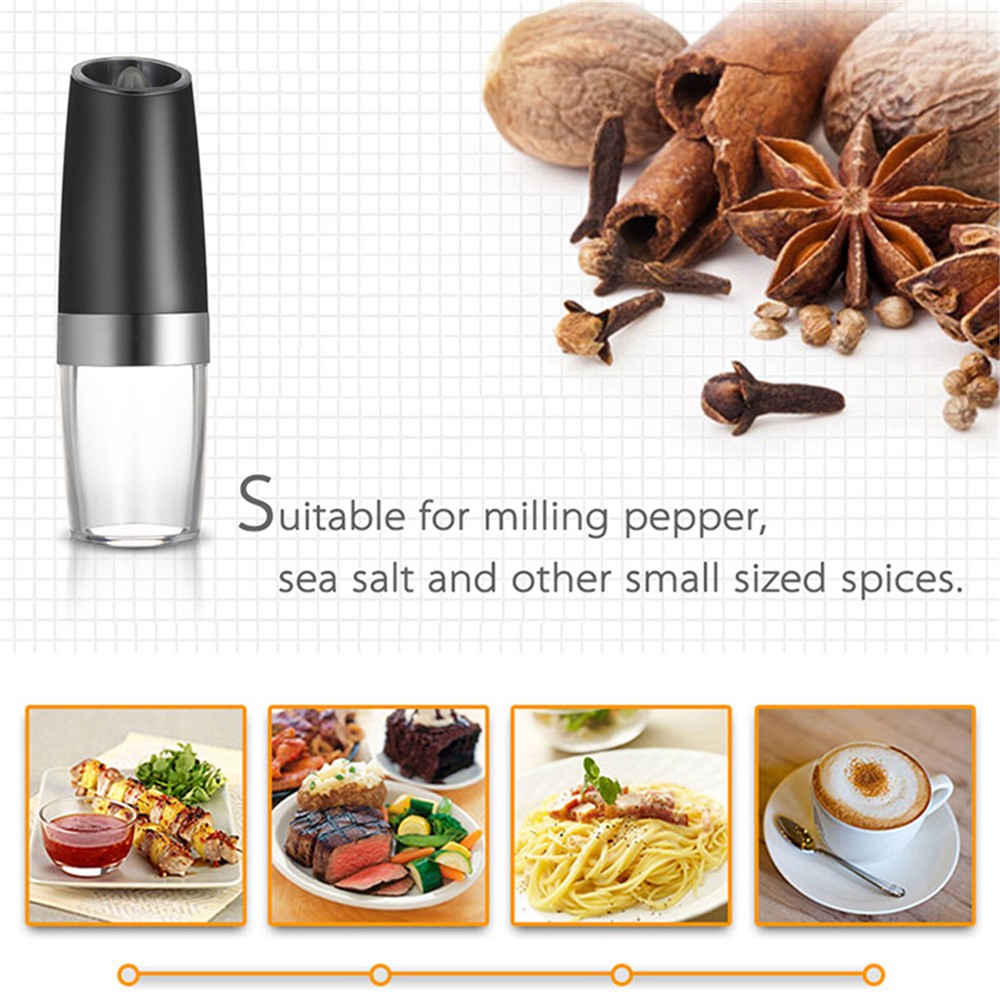 Electric Grinder of Pepper LED Creative Seasoning Spice Grinder Kitchen Utensils-2