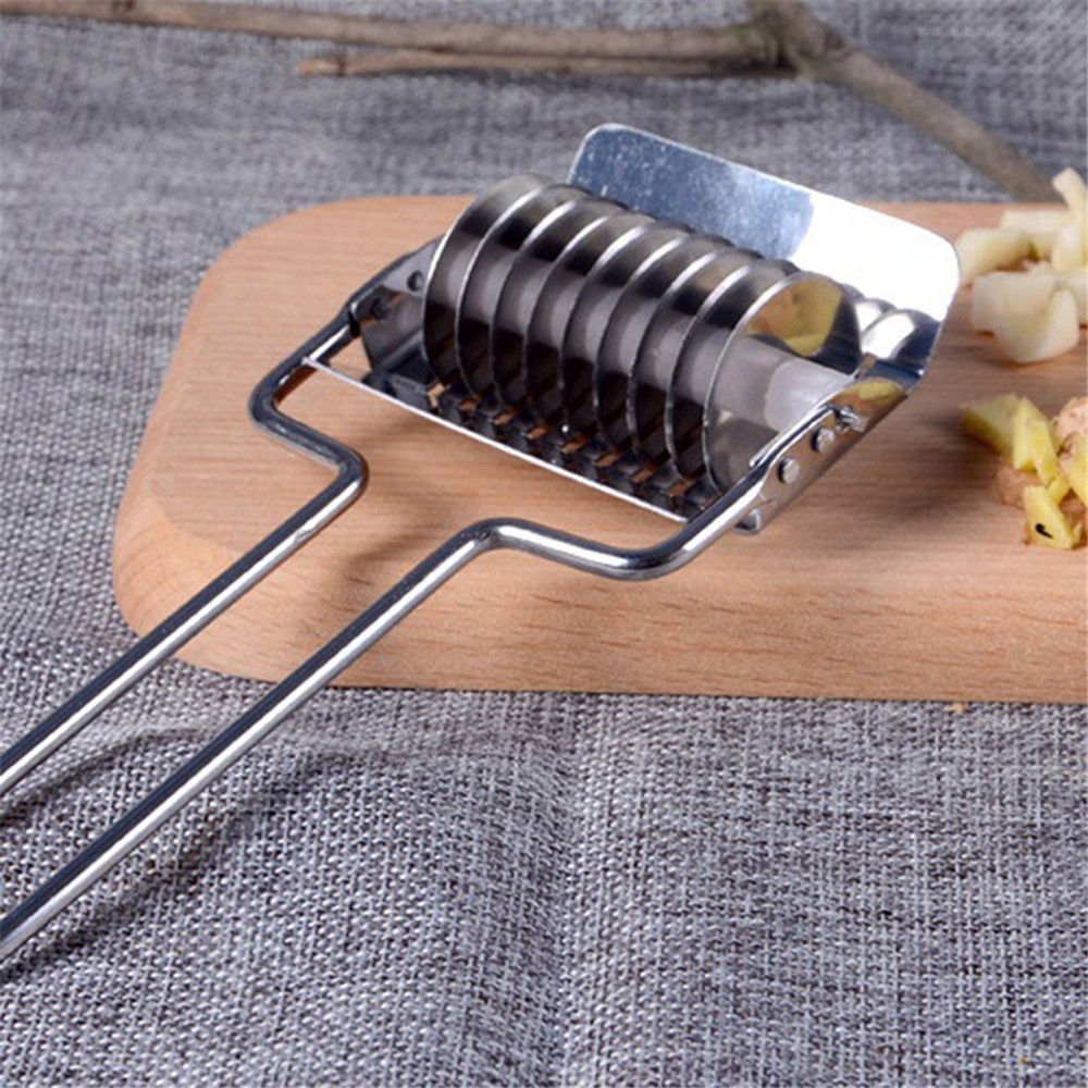 Stainless Steel Onion Chopper Slicer Garlic Coriander Cutter Cooking Tool-3
