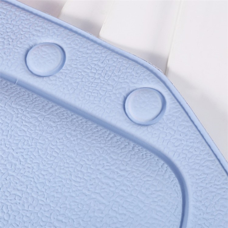PVC Foam Sponge Bathtub Pillow Spa Bath Head Cushion - Blue-5