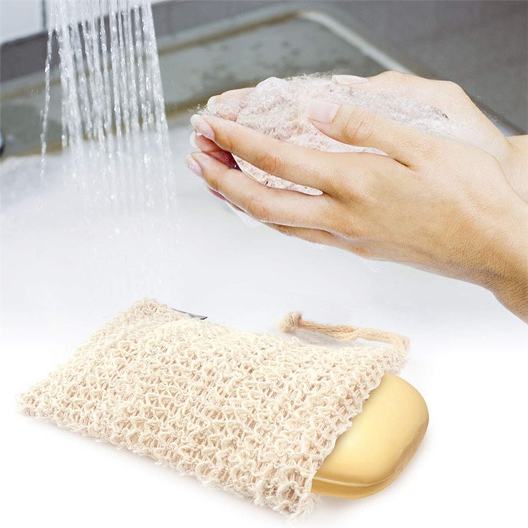Soap Blister Mesh Double Layer Soap Net Foam Bubble Mesh Bag-8