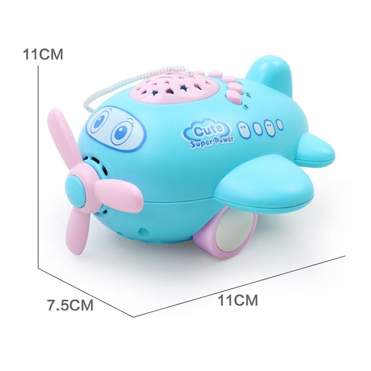 Appease Aircraft Projection Sleeping Story Projector Night Light Lamp with Remote Control-3