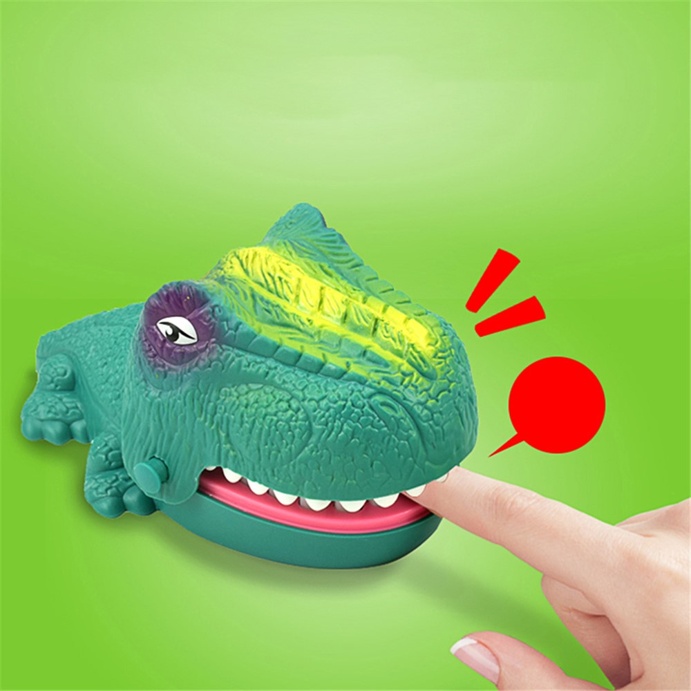 Dinosaur Dentist Bite Finger Toy Funny Tricky Tabletop Game-3