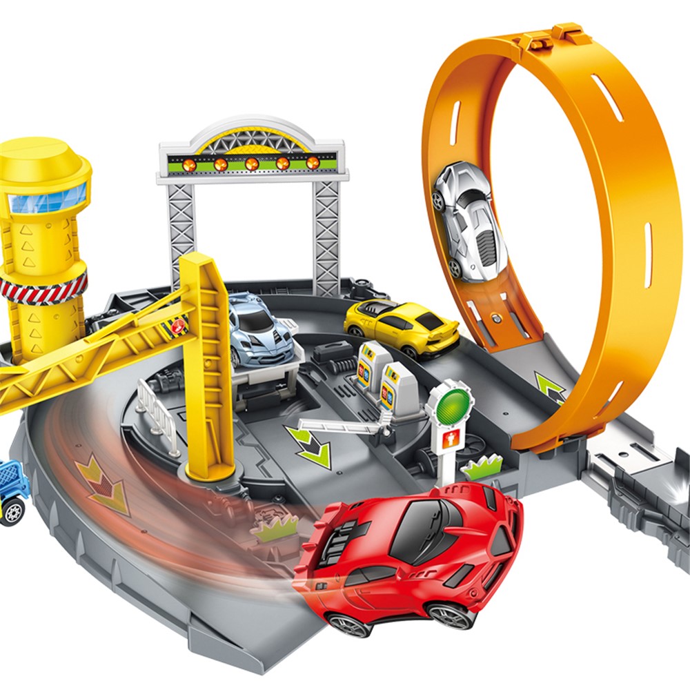 P872-A Parking Lot Track Puzzle Learning Toy for Kids Gifts-1