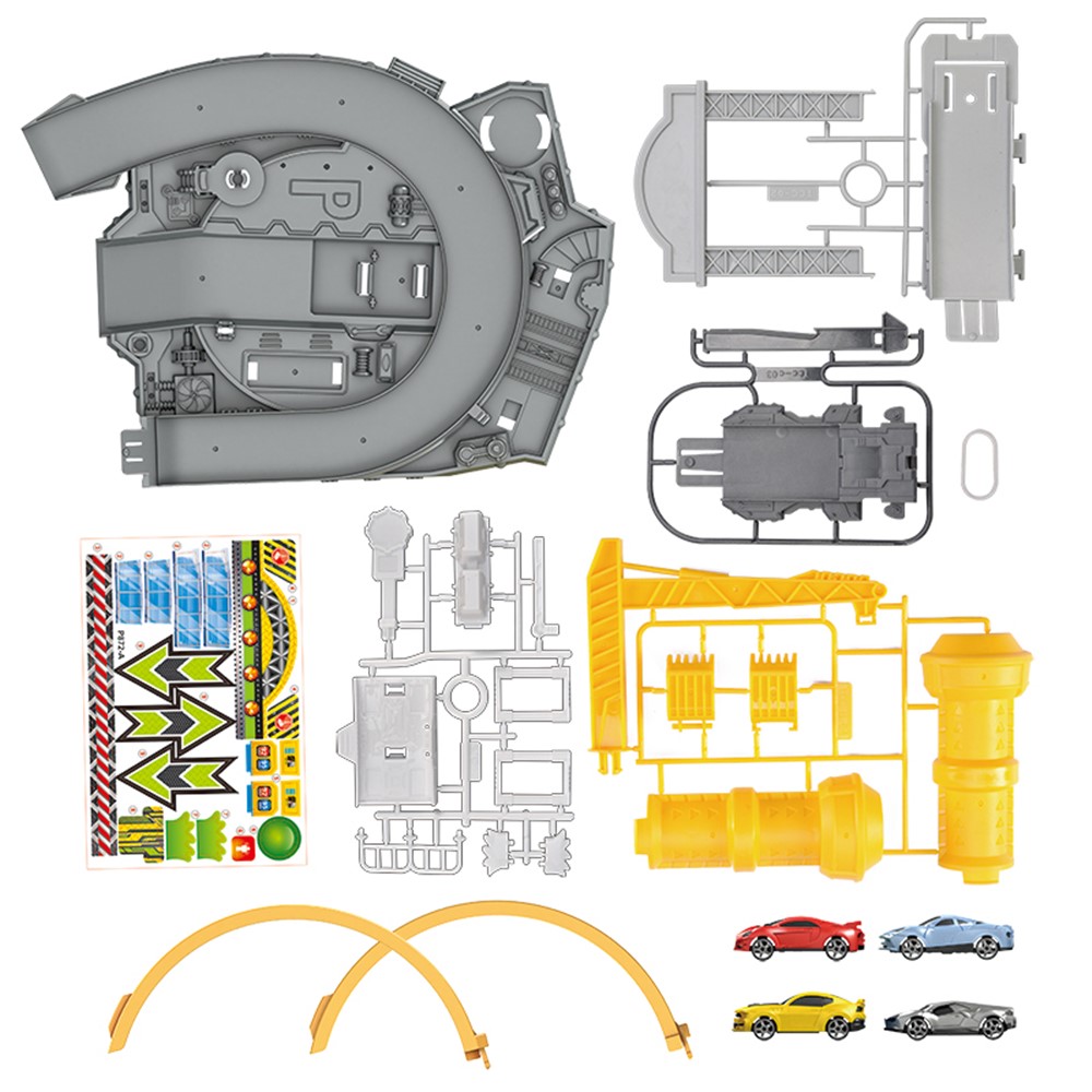 P872-A Parking Lot Track Puzzle Learning Toy for Kids Gifts-3