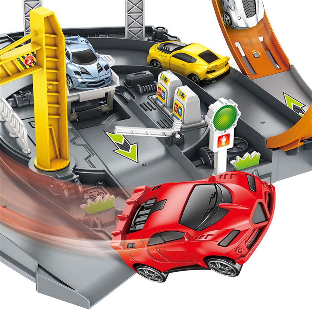P872-A Parking Lot Track Puzzle Learning Toy for Kids Gifts-5